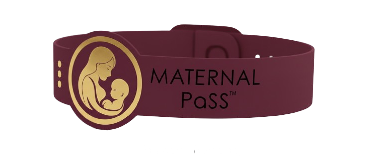 Gold MaternalPaSS Active Labor Wristband
