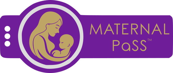 Purple MaternalPaSS Wristband